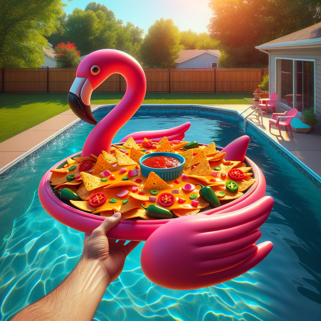 Floaties & Cheese: Poolside Nachos That Shouldn't Exist