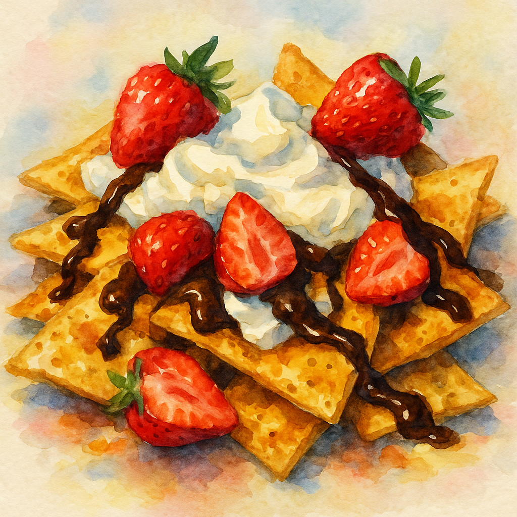 Strawberries, Whip & Snack Anarchy