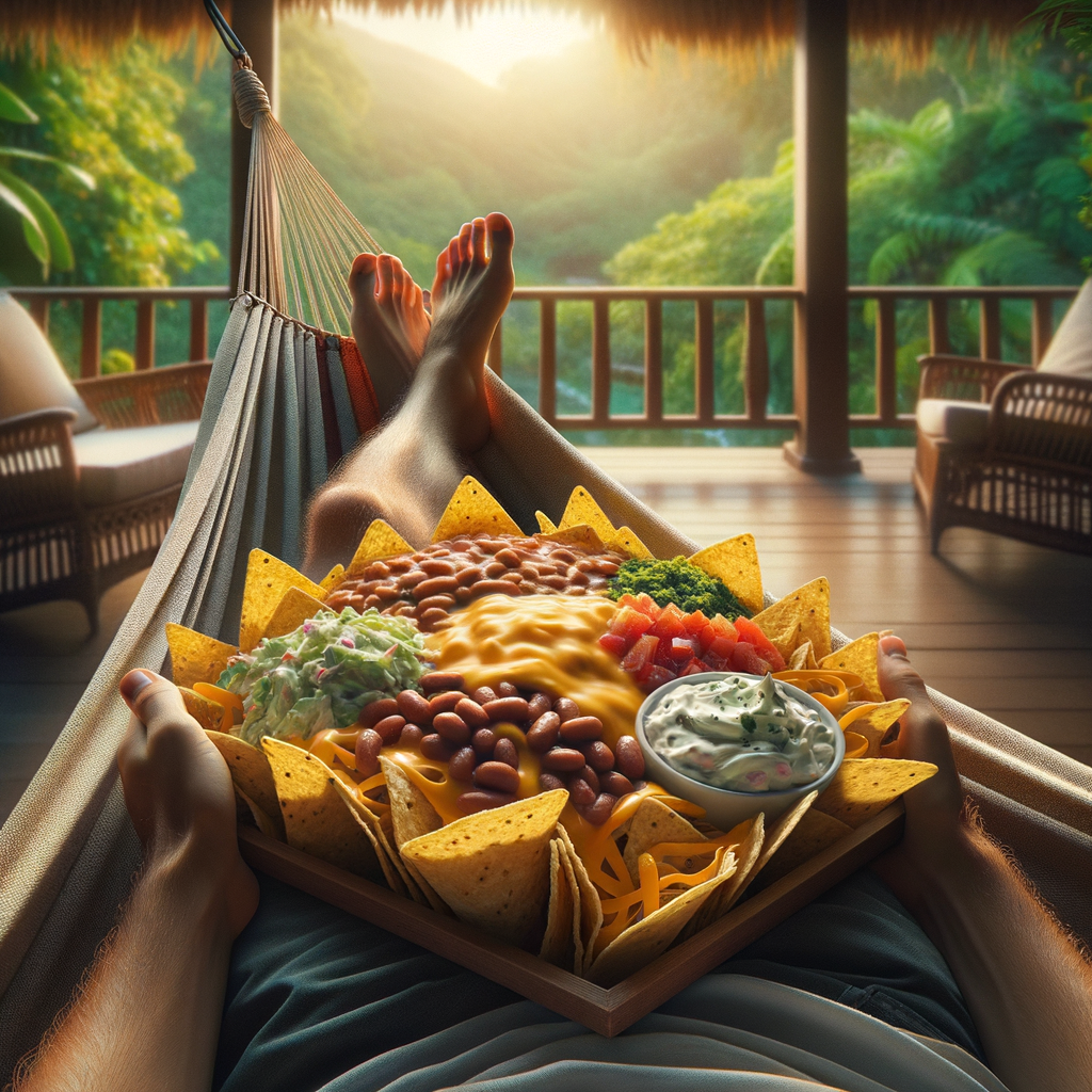 The Siesta Supreme: Hammock Nachos for the Horizontal Gourmand