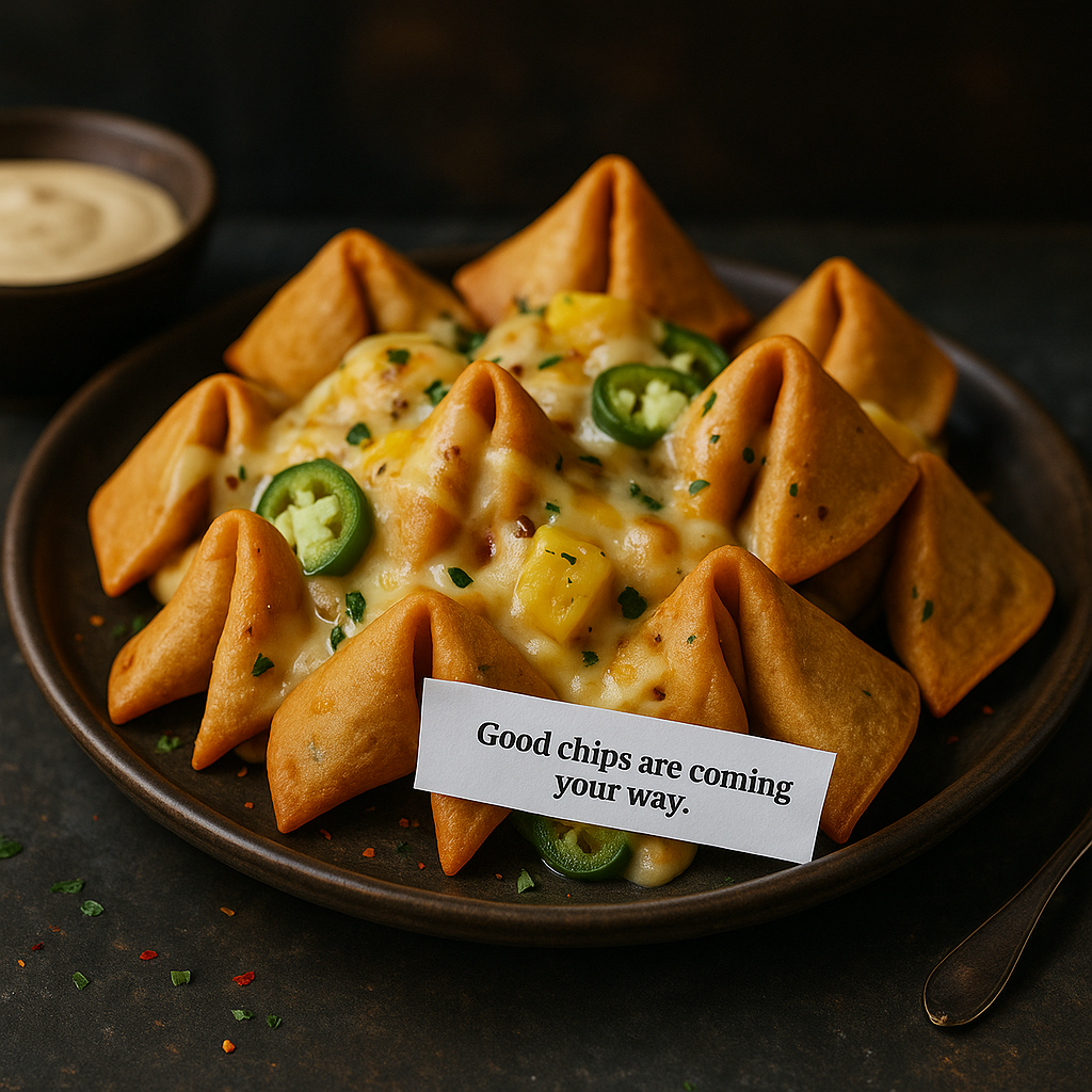 Nachos Worth a Fortune (Folded and Fried, Obviously)
