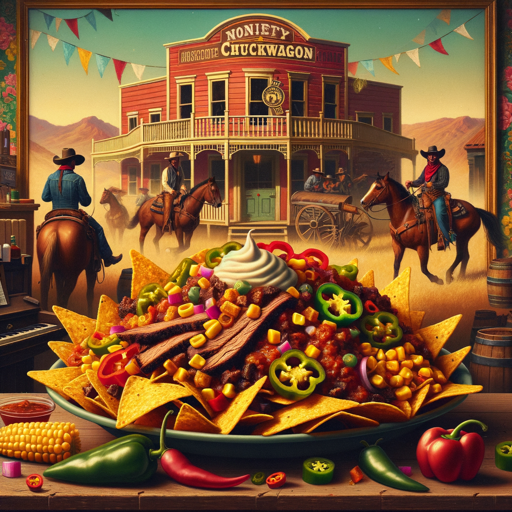Saloon-Style Nachos on Old Time Player Piano Day