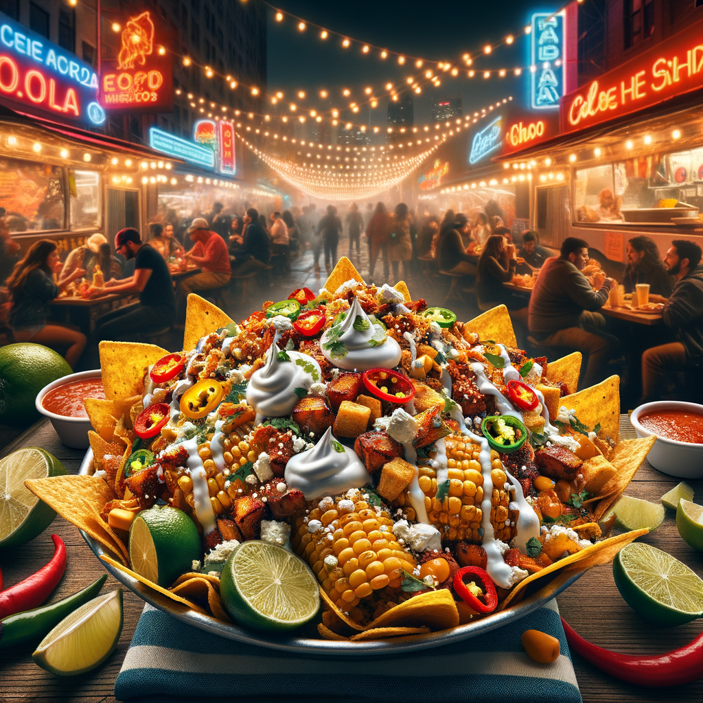 Street Corn Nachos Supreme