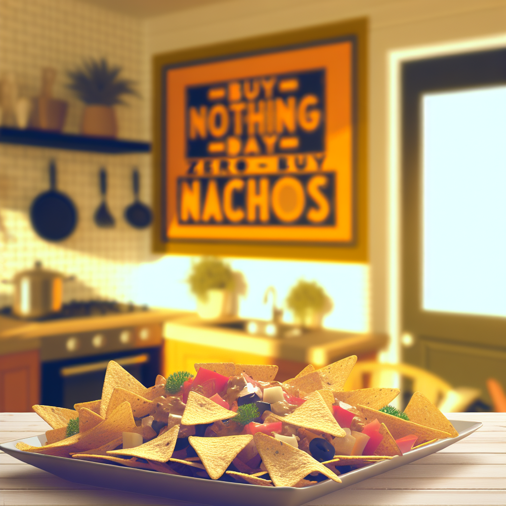 Zero-Buy Nachos on Buy Nothing Day