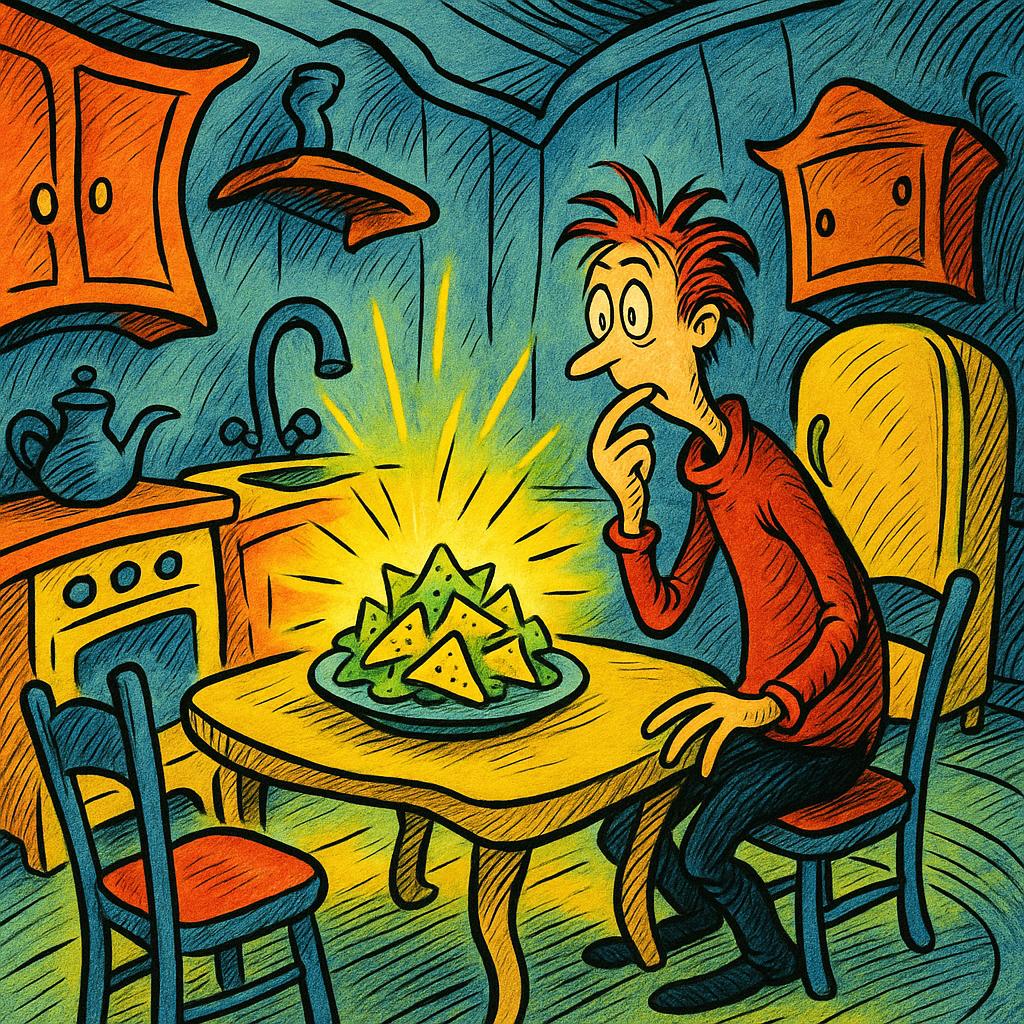 Green Cheese and Chips