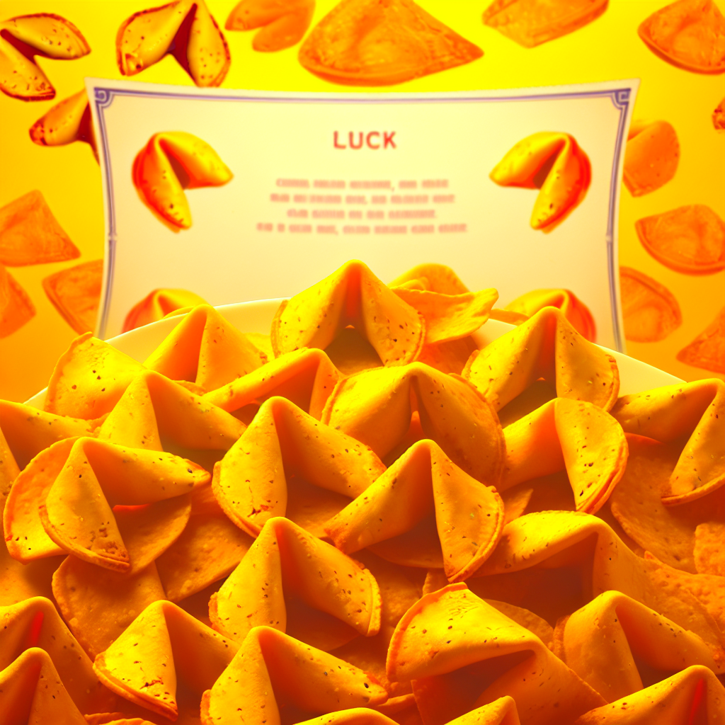 Fortune Nachos (folded like fortune cookies) on Inspired by Lucky Penny Day